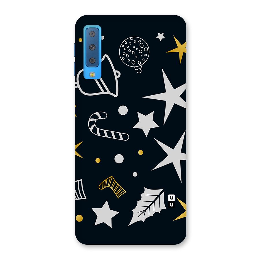 Christmas Special Pattern Back Case for Galaxy A7 (2018)