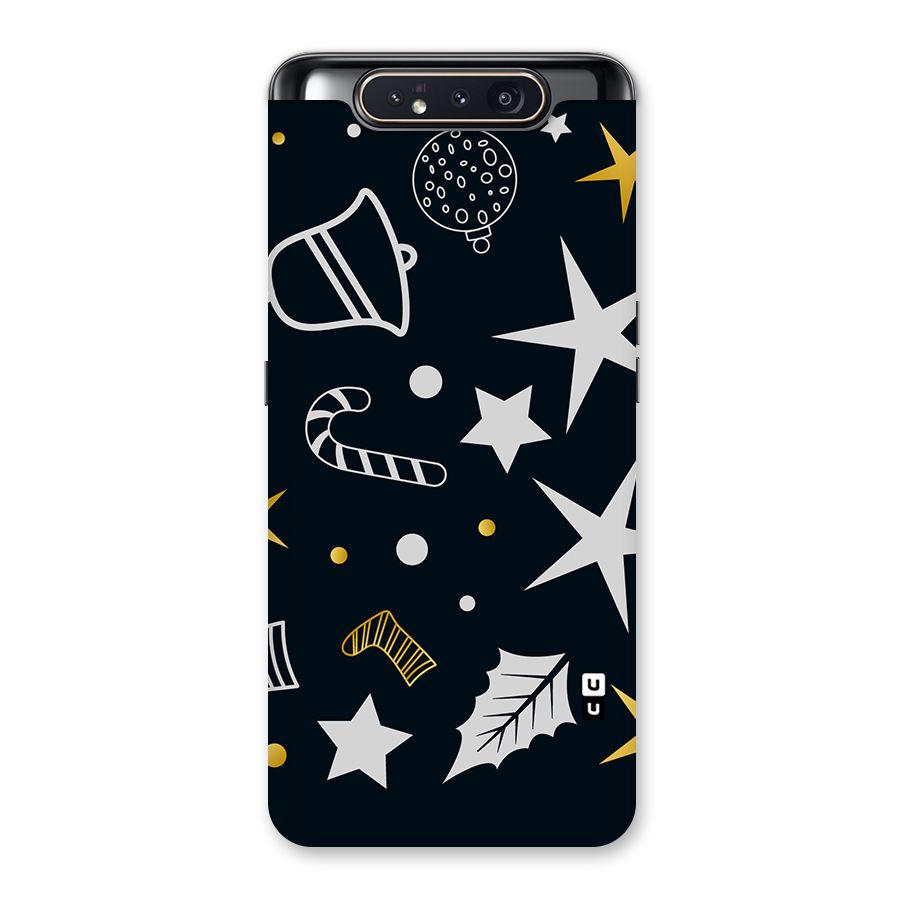 Christmas Special Pattern Back Case for Galaxy A80