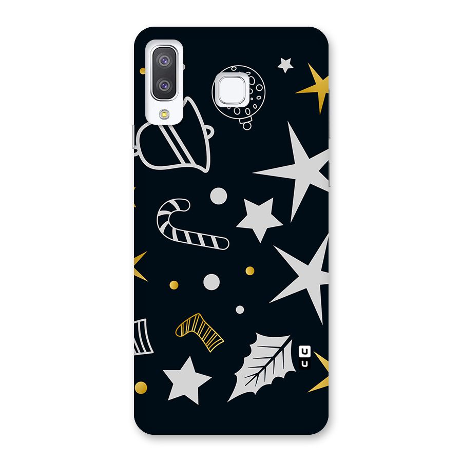 Christmas Special Pattern Back Case for Galaxy A8 Star
