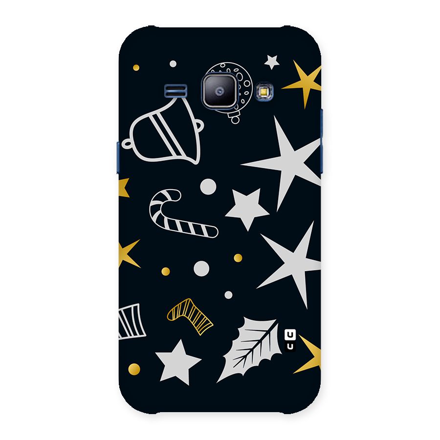 Christmas Special Pattern Back Case for Galaxy J1