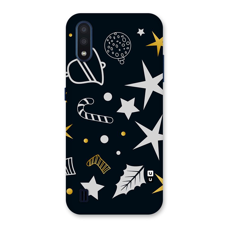 Christmas Special Pattern Back Case for Galaxy M01