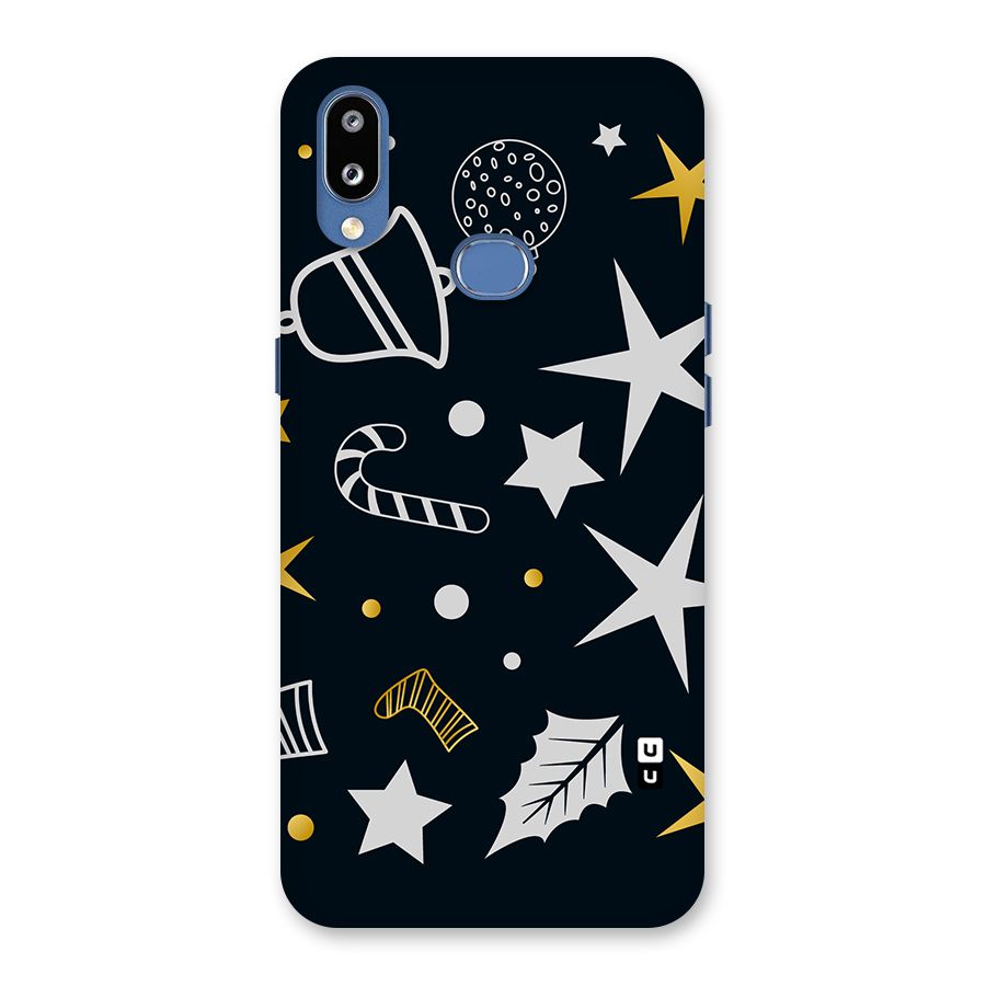 Christmas Special Pattern Back Case for Galaxy M01s