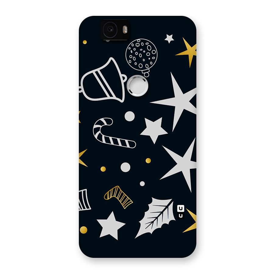 Christmas Special Pattern Back Case for Google Nexus-6P