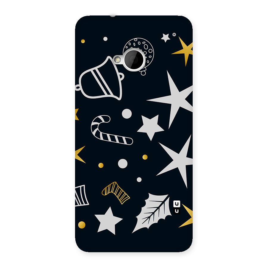 Christmas Special Pattern Back Case for HTC One M7