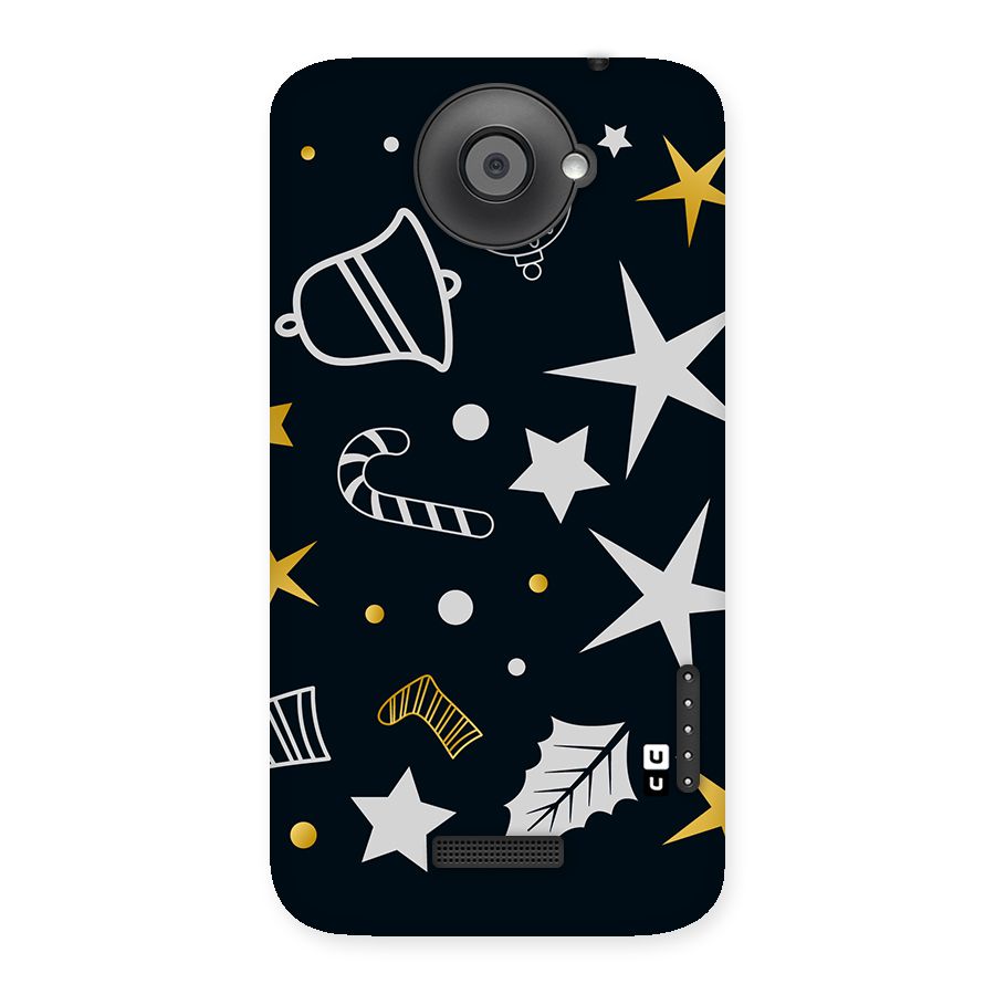 Christmas Special Pattern Back Case for HTC One X