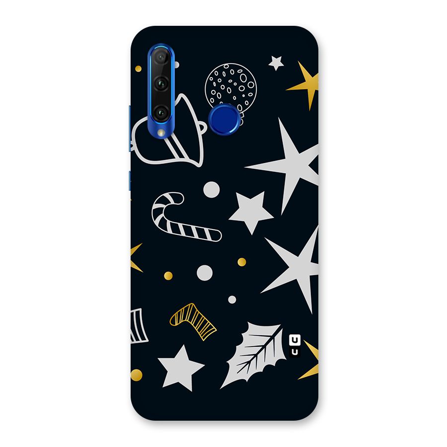 Christmas Special Pattern Back Case for Honor 20i