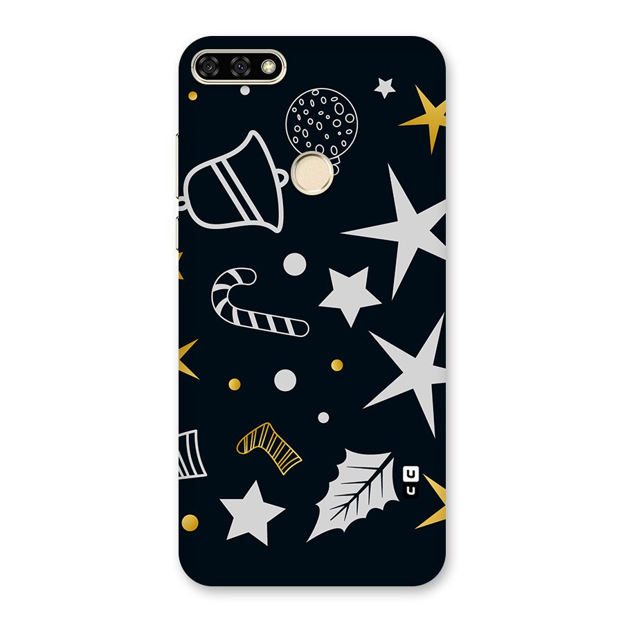 Christmas Special Pattern Back Case for Honor 7A