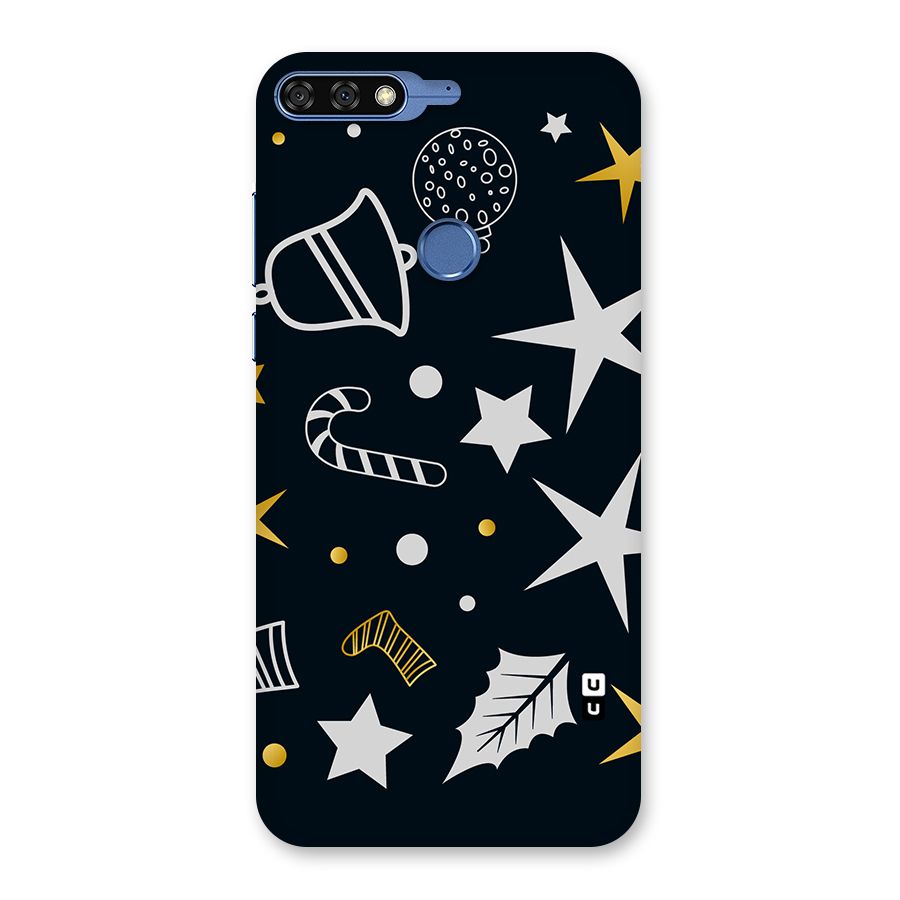 Christmas Special Pattern Back Case for Honor 7C