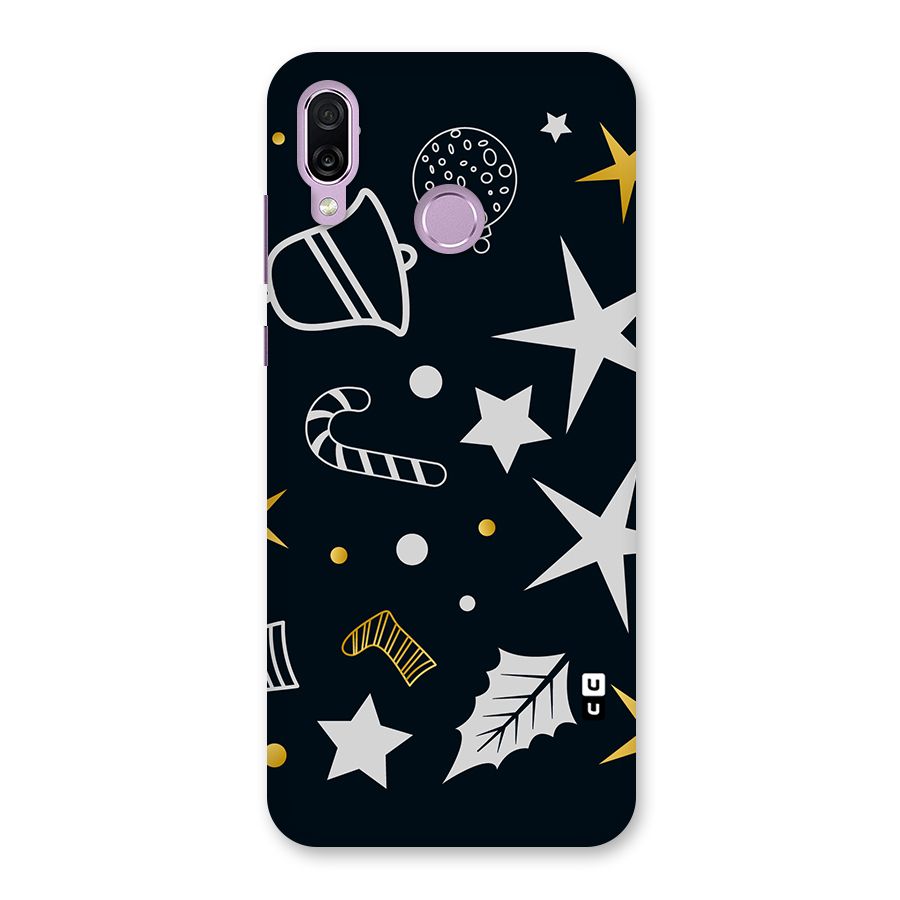 Christmas Special Pattern Back Case for Honor Play