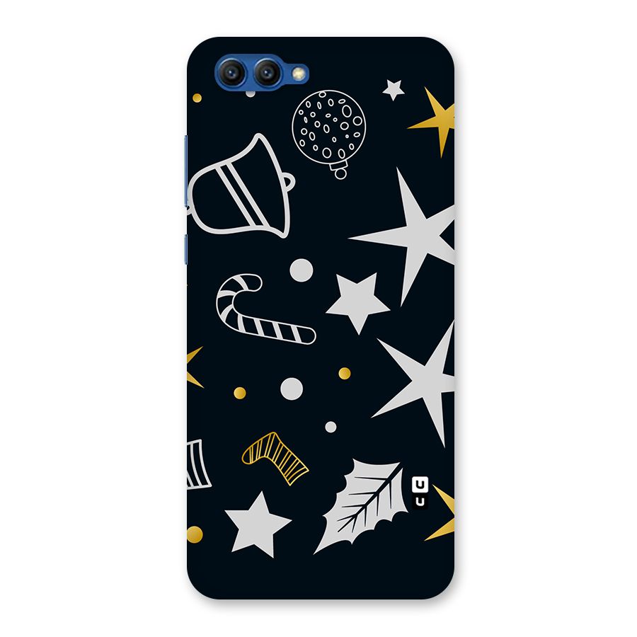 Christmas Special Pattern Back Case for Honor View 10