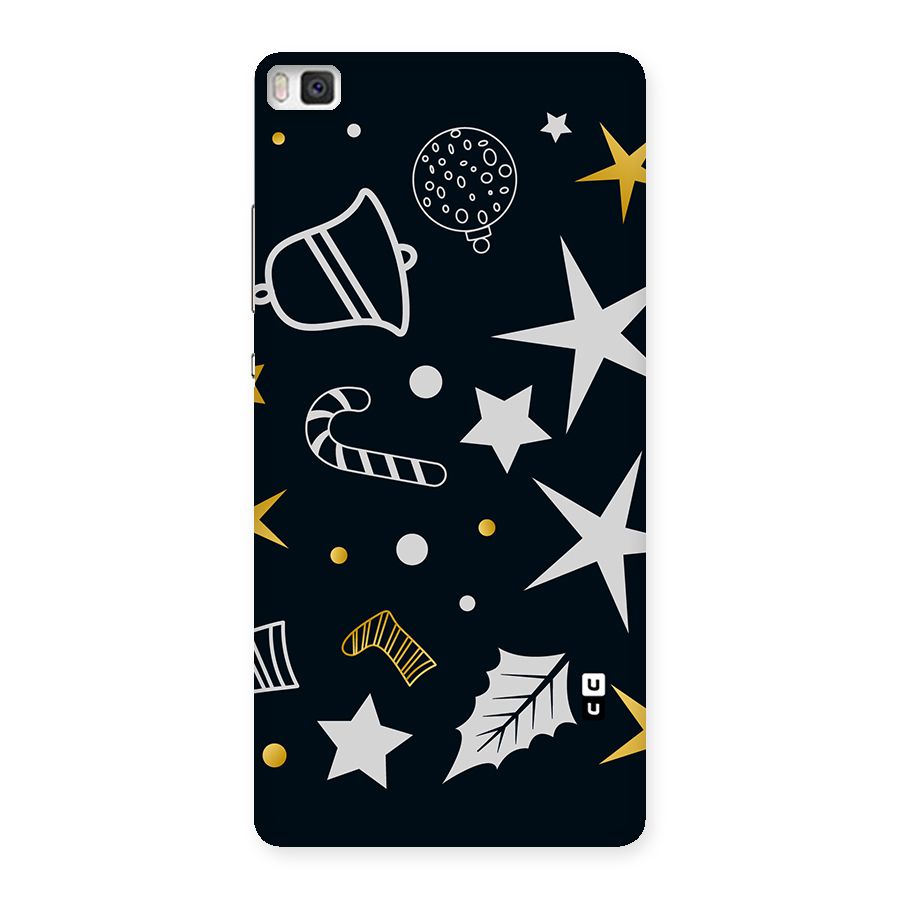 Christmas Special Pattern Back Case for Huawei P8