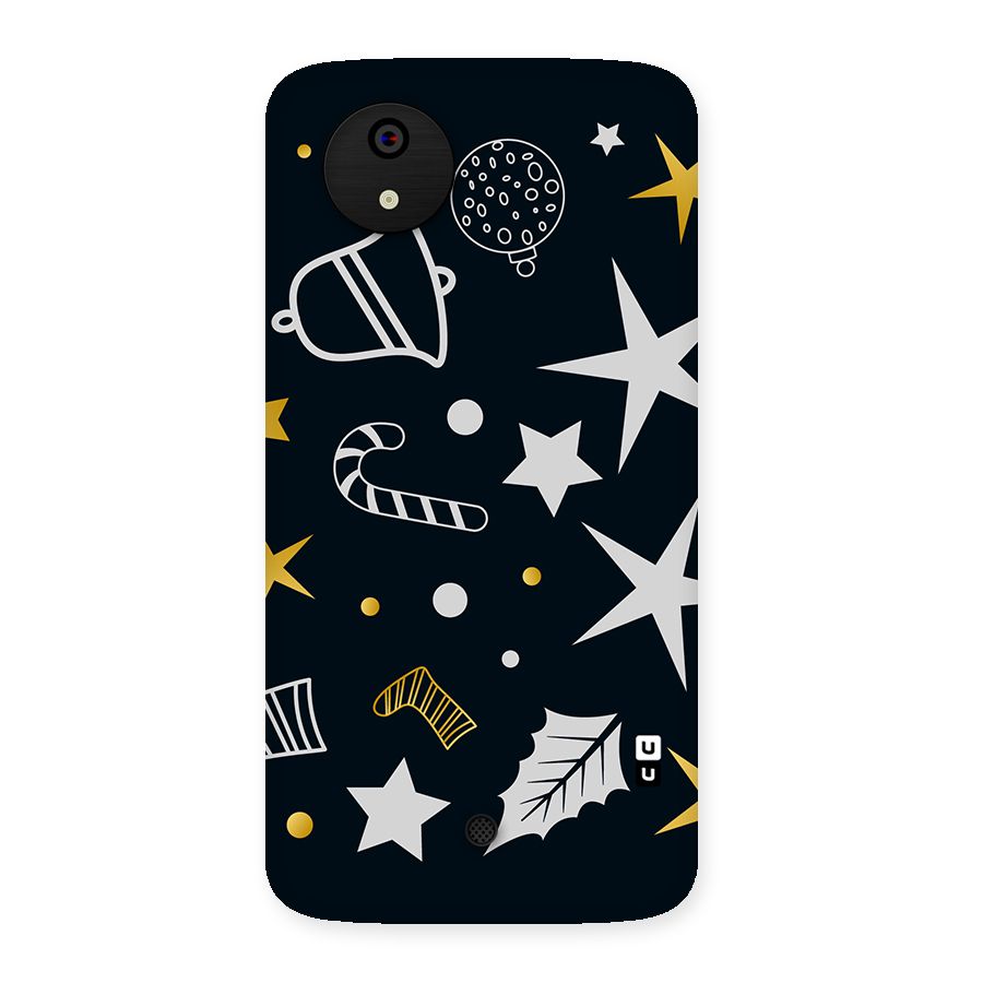 Christmas Special Pattern Back Case for Micromax Canvas A1