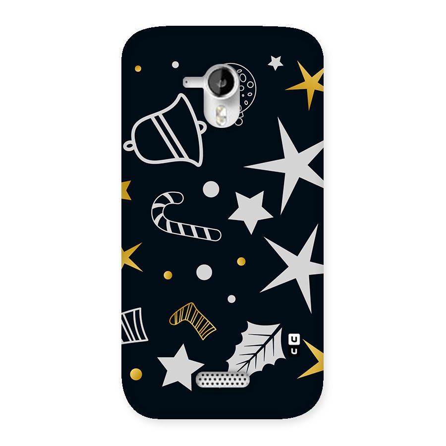 Christmas Special Pattern Back Case for Micromax Canvas HD A116