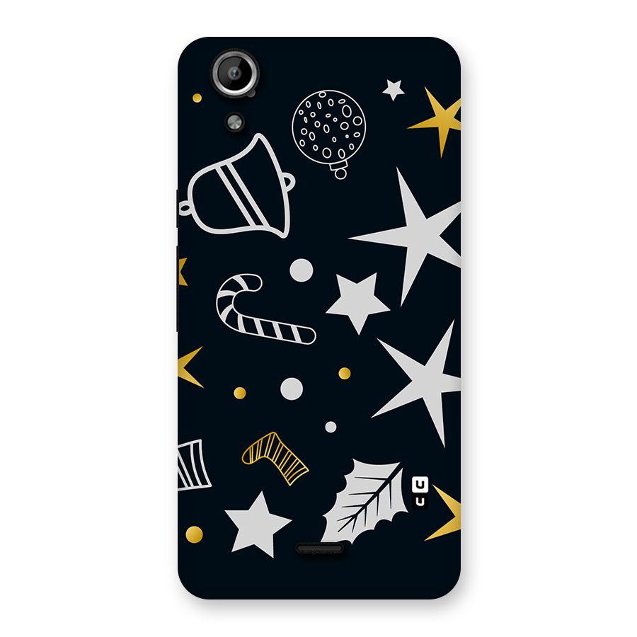 Christmas Special Pattern Back Case for Micromax Canvas Selfie Lens Q345