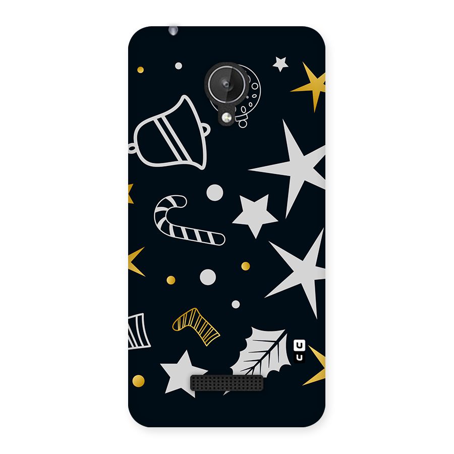Christmas Special Pattern Back Case for Micromax Canvas Spark Q380