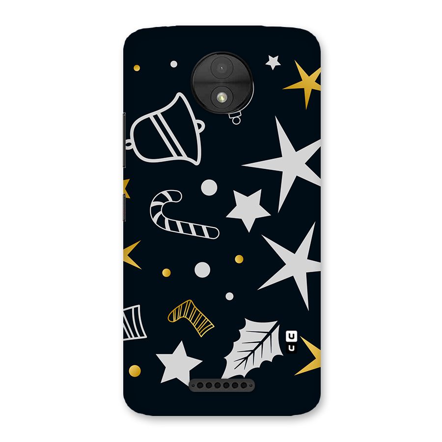 Christmas Special Pattern Back Case for Moto C