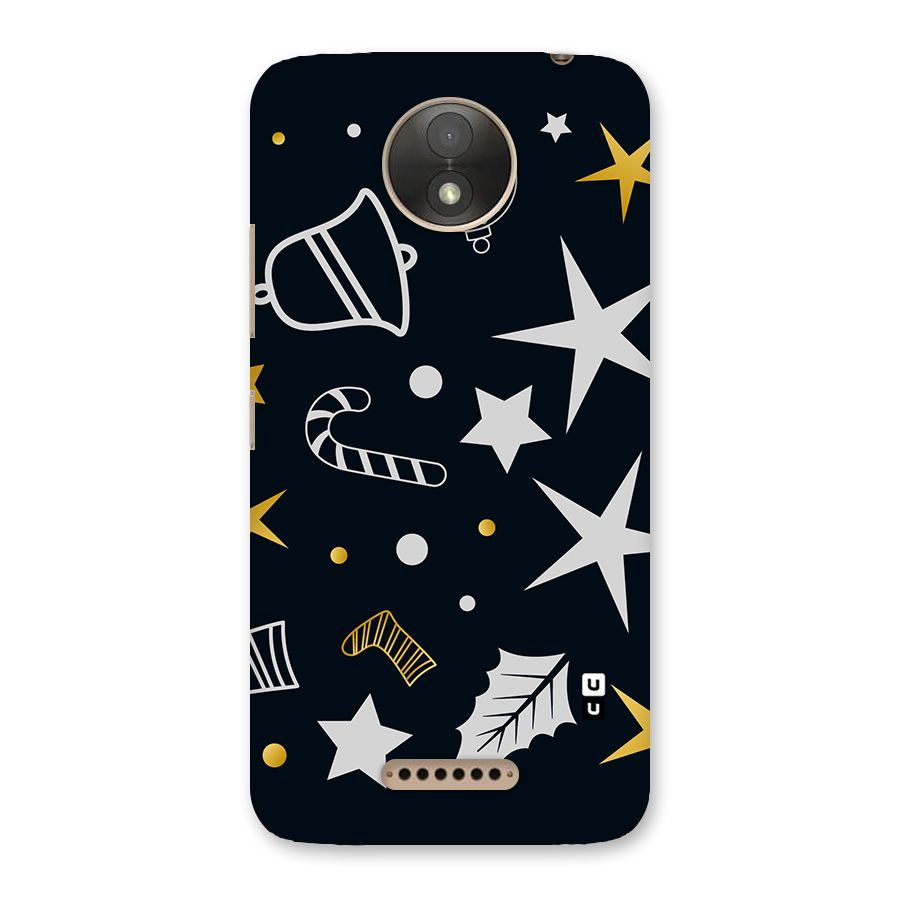 Christmas Special Pattern Back Case for Moto C Plus