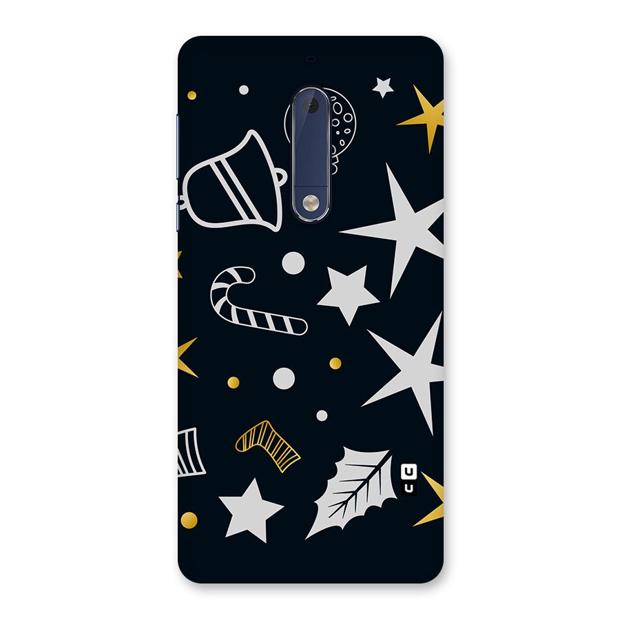 Christmas Special Pattern Back Case for Nokia 5