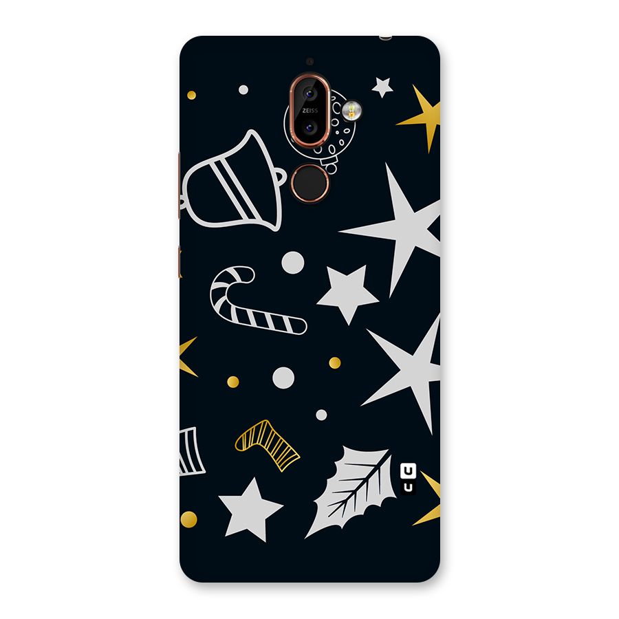 Christmas Special Pattern Back Case for Nokia 7 Plus