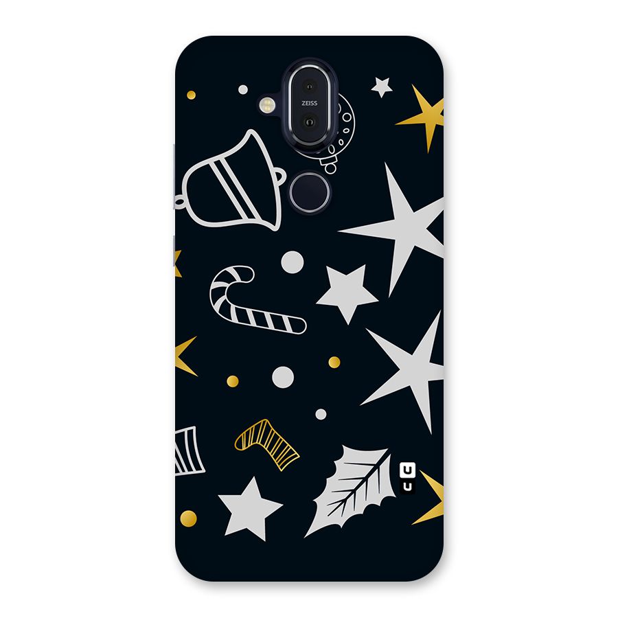 Christmas Special Pattern Back Case for Nokia 8.1