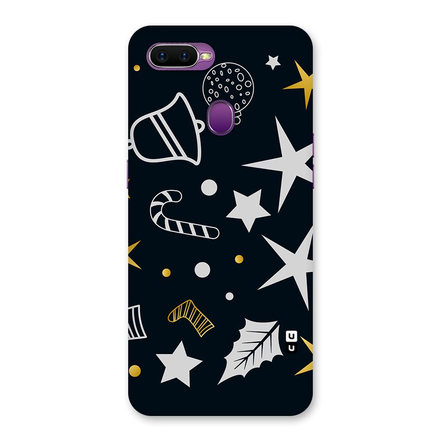 Christmas Special Pattern Back Case for Oppo F9