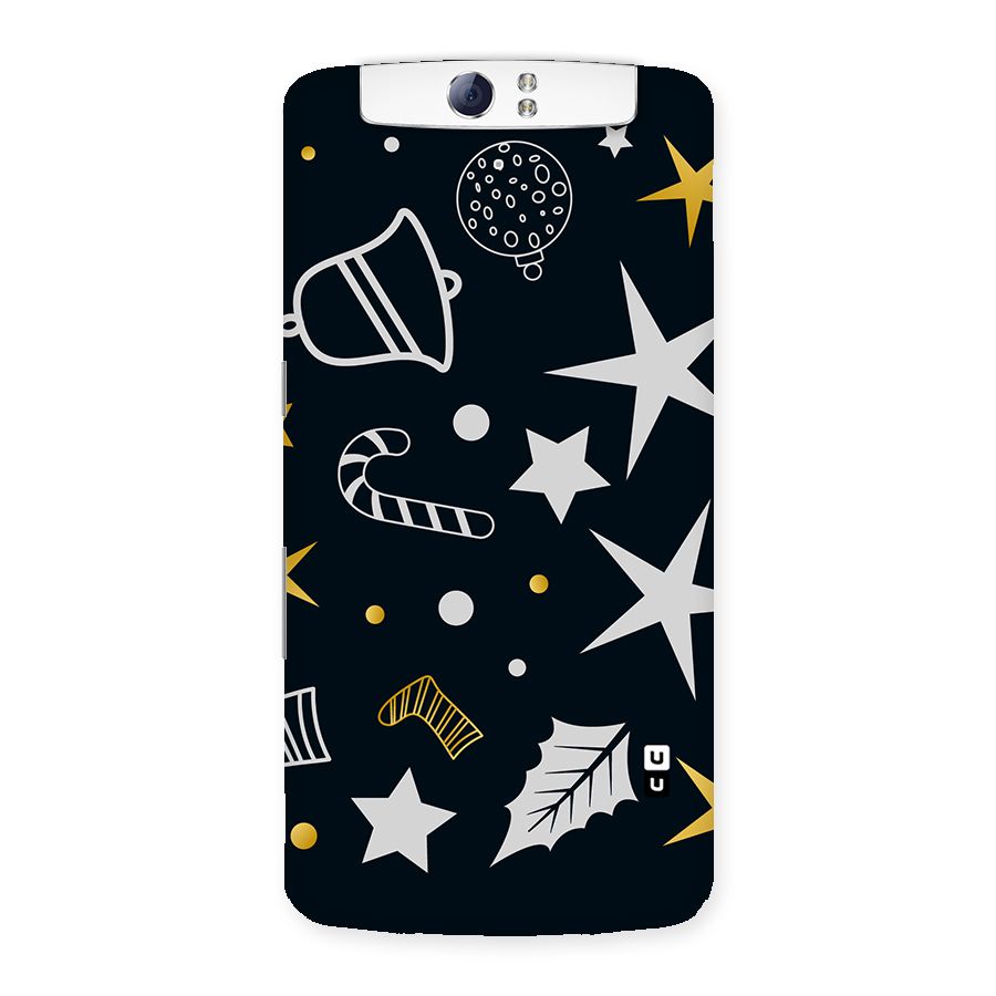 Christmas Special Pattern Back Case for Oppo N1