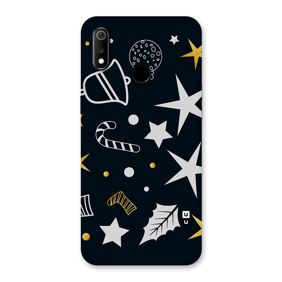 Christmas Special Pattern Back Case for Realme 3