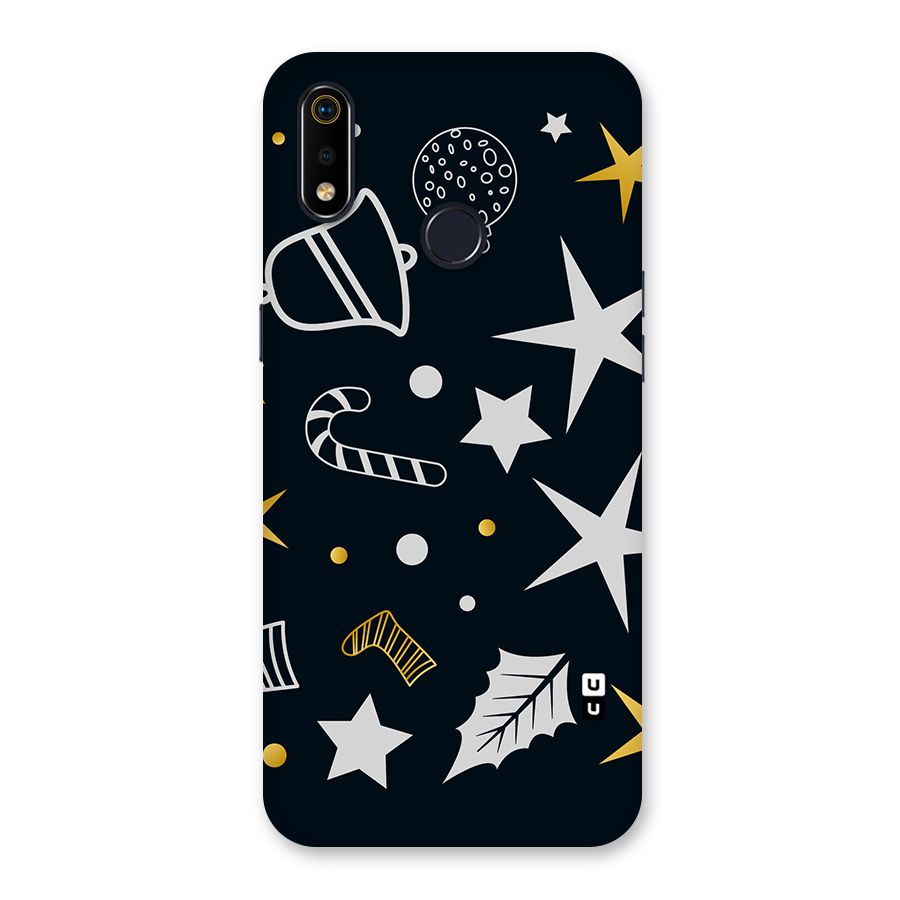 Christmas Special Pattern Back Case for Realme 3i