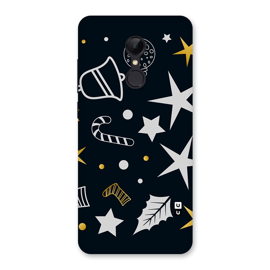 Christmas Special Pattern Back Case for Redmi 5