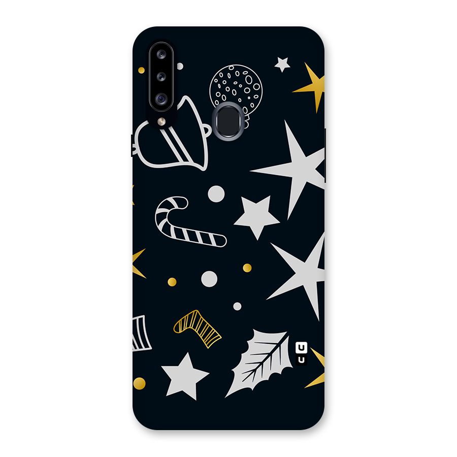 Christmas Special Pattern Back Case for Samsung Galaxy A20s