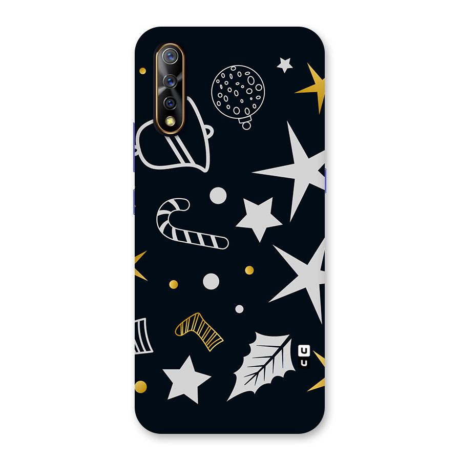 Christmas Special Pattern Back Case for Vivo S1