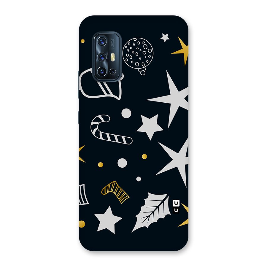 Christmas Special Pattern Back Case for Vivo V17