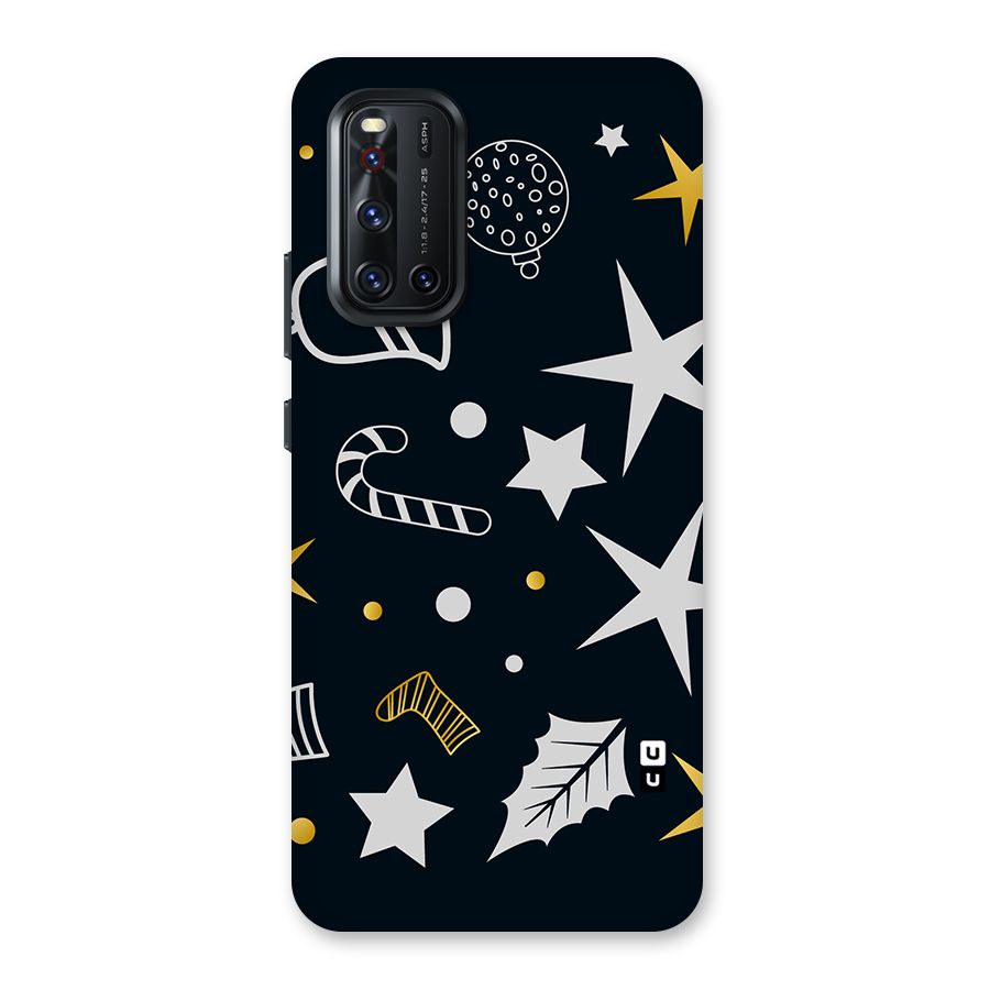 Christmas Special Pattern Back Case for Vivo V19