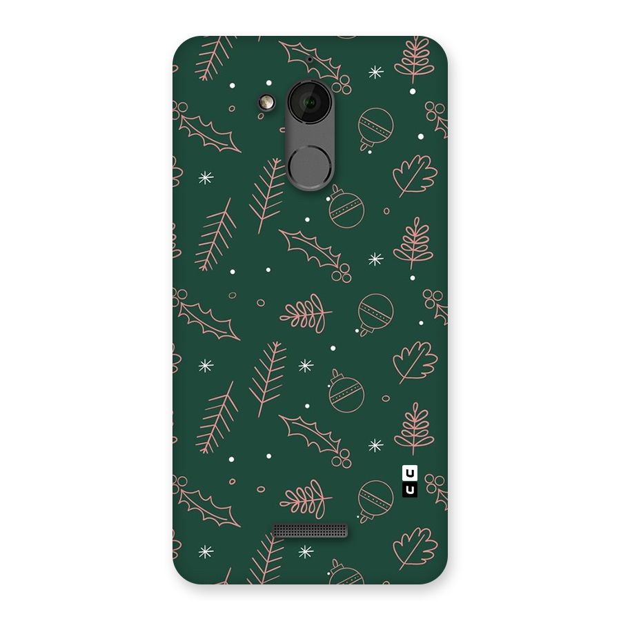 Christmas Vibes Leaves Back Case for Coolpad Note 5