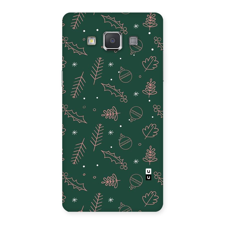 Christmas Vibes Leaves Back Case for Galaxy Grand Max