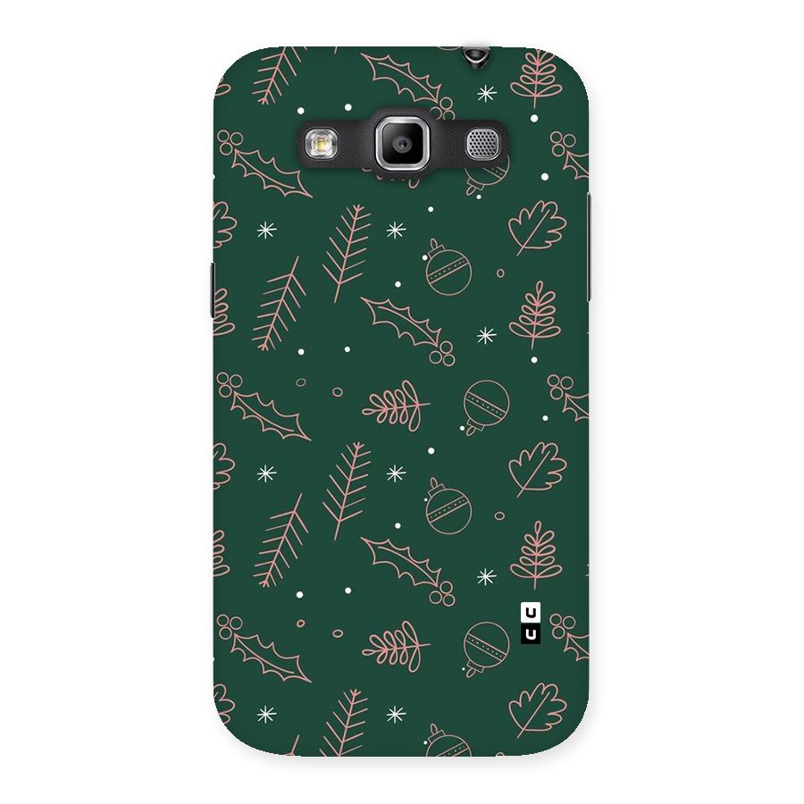 Christmas Vibes Leaves Back Case for Galaxy Grand Quattro
