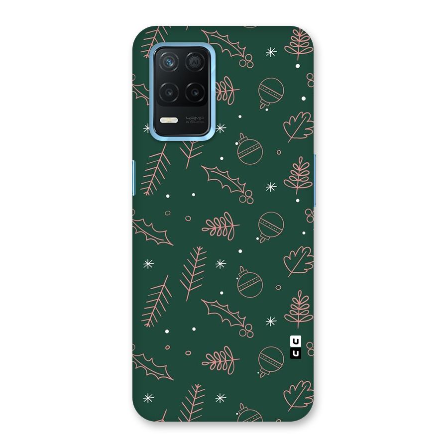 Christmas Vibes Leaves Back Case for Realme 8 5G