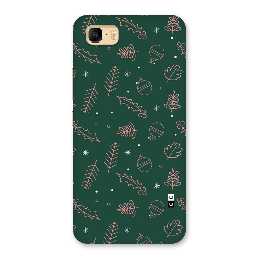 Christmas Vibes Leaves Back Case for Zenfone 3s Max