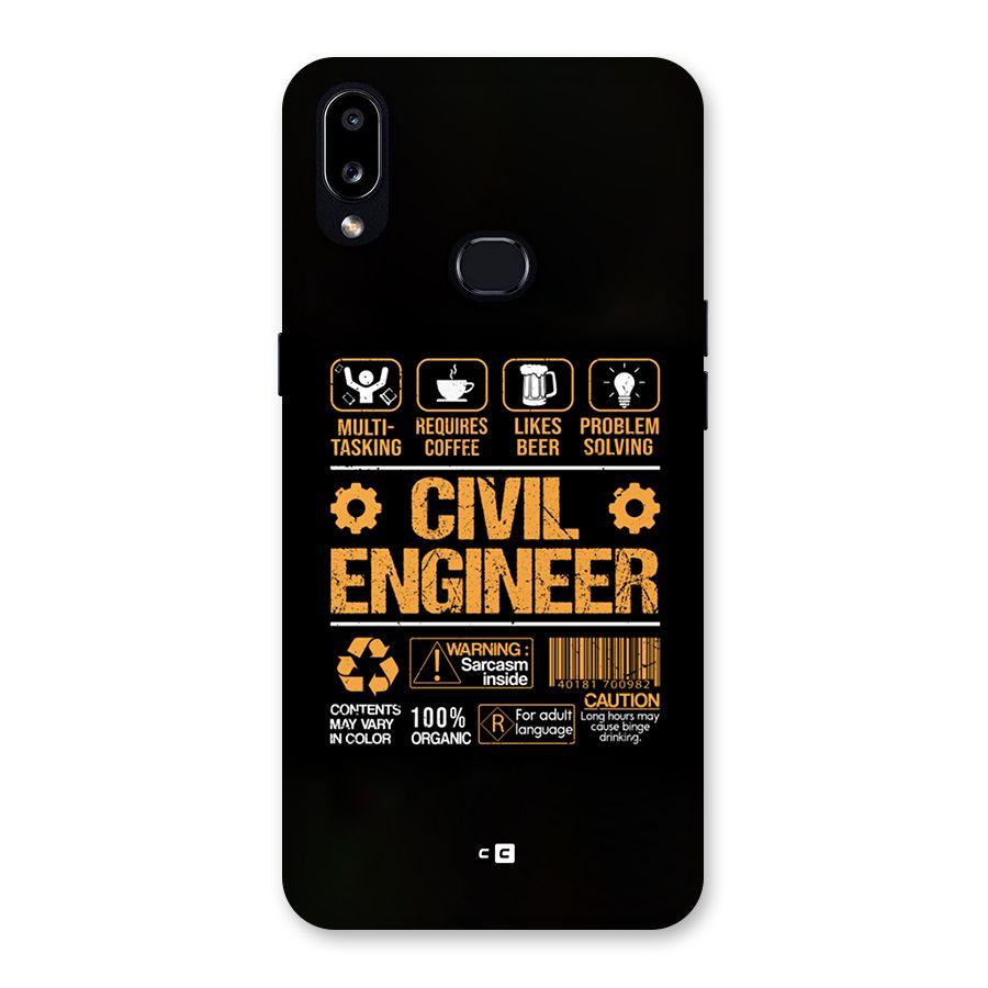 Civil Engineer Back Case for Galaxy A10s