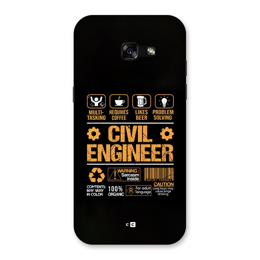 Civil Engineer Back Case for Galaxy A5 2017