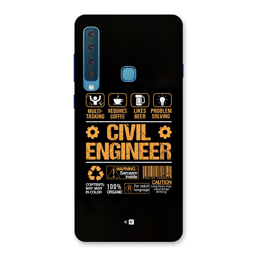 Civil Engineer Back Case for Galaxy A9 (2018)