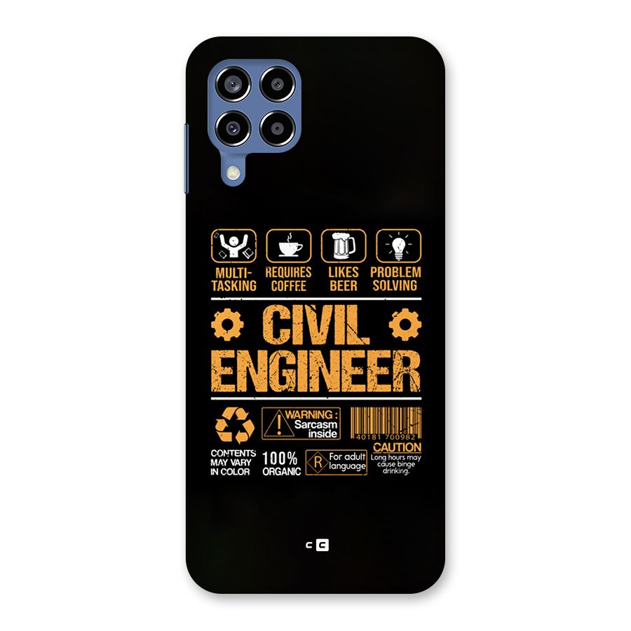 Civil Engineer Back Case for Galaxy M53 5G