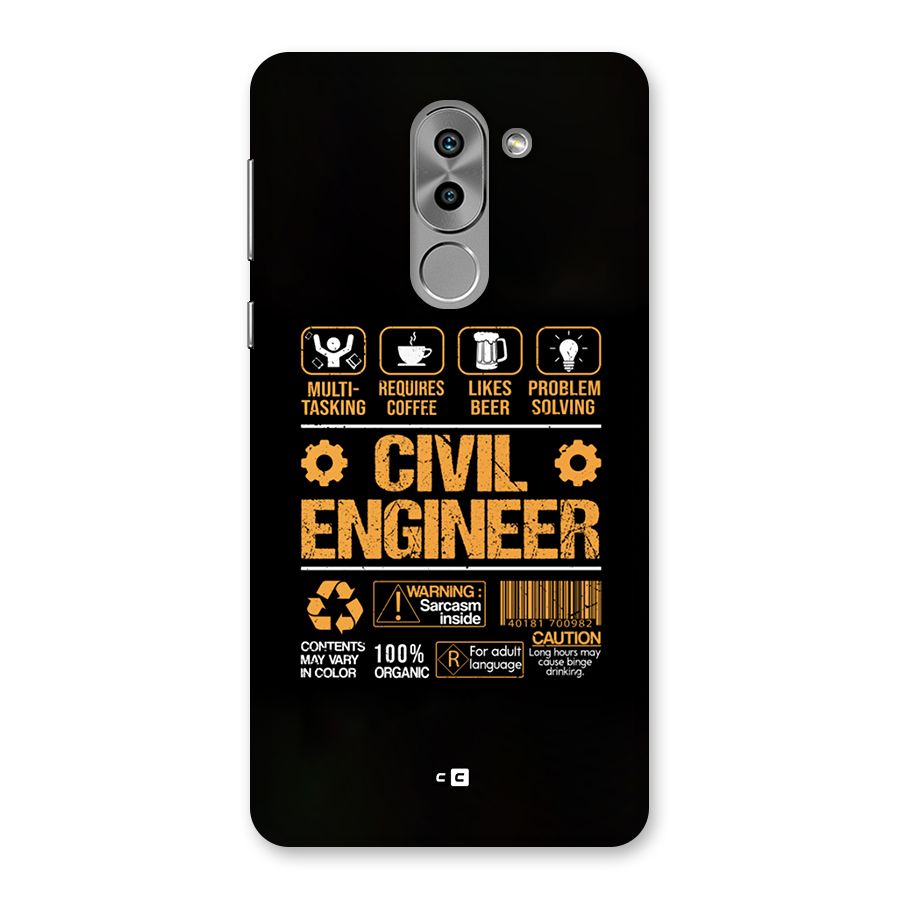 Civil Engineer Back Case for Honor 6X
