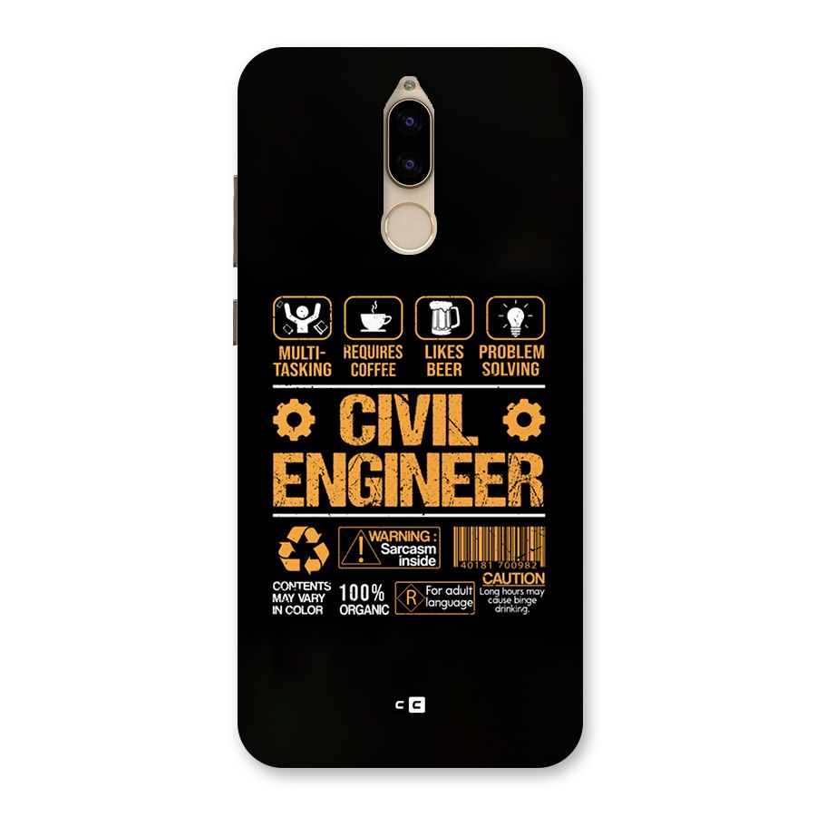 Civil Engineer Back Case for Honor 9i