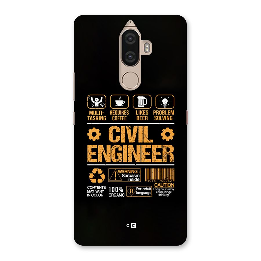 Civil Engineer Back Case for Lenovo K8 Note