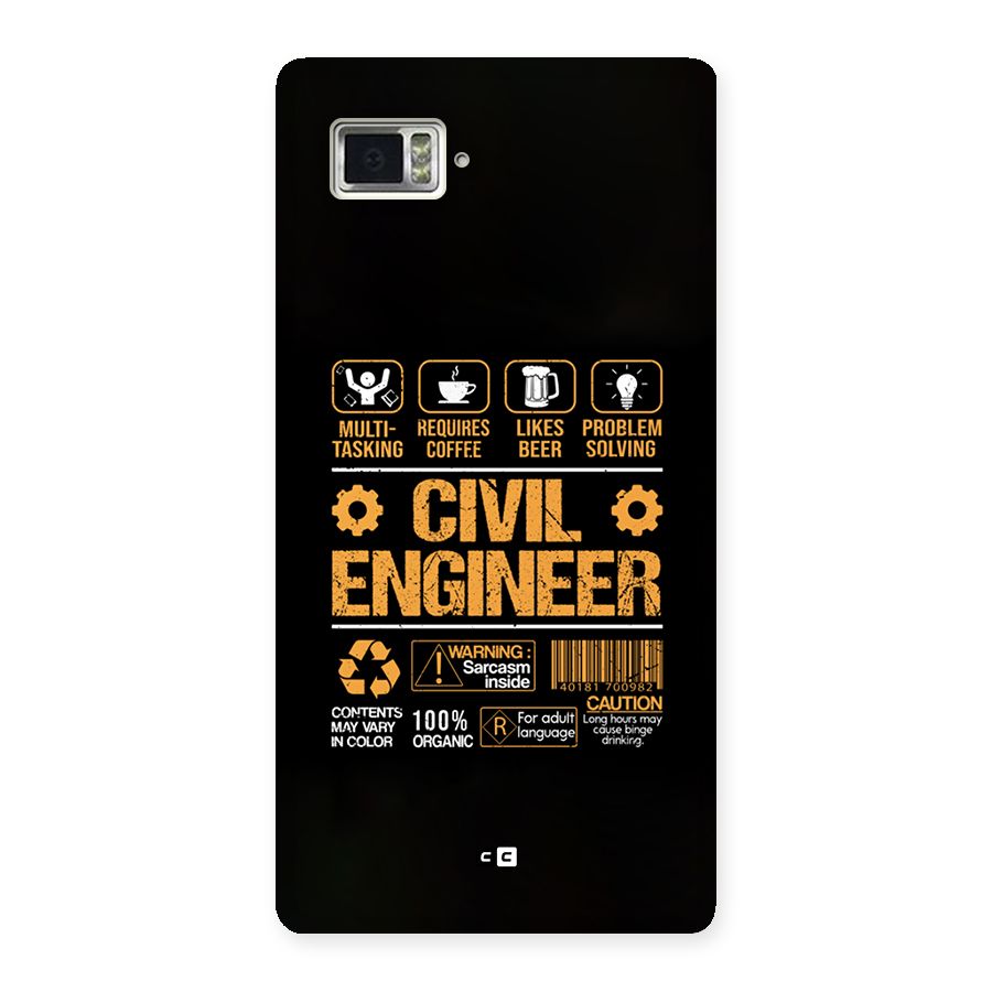 Civil Engineer Back Case for Lenovo Vibe Z2 Pro K920