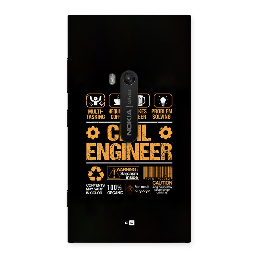 Civil Engineer Back Case for Lumia 920