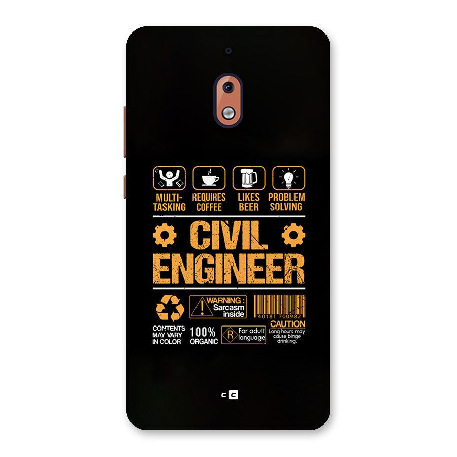 Civil Engineer Back Case for Nokia 2.1