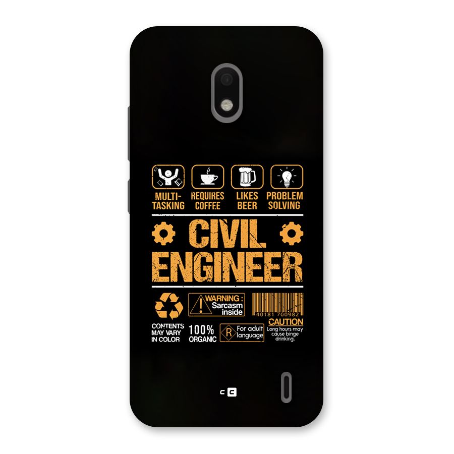 Civil Engineer Back Case for Nokia 2.2