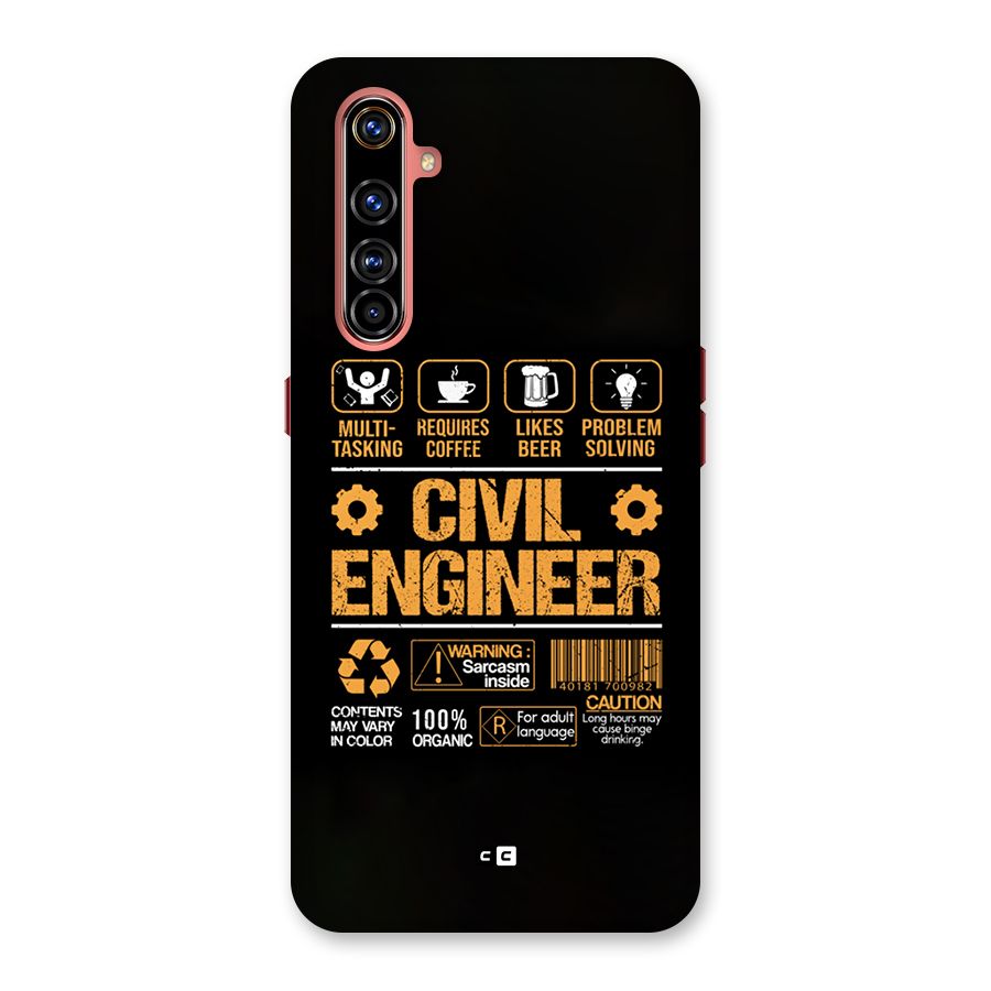 Civil Engineer Back Case for Realme X50 Pro